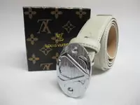 ceinture louis vuitton femmes ovale 2011 nouveau-blanc